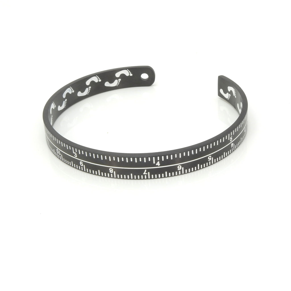 Stainless Steel Ruler Cuff Bracelet