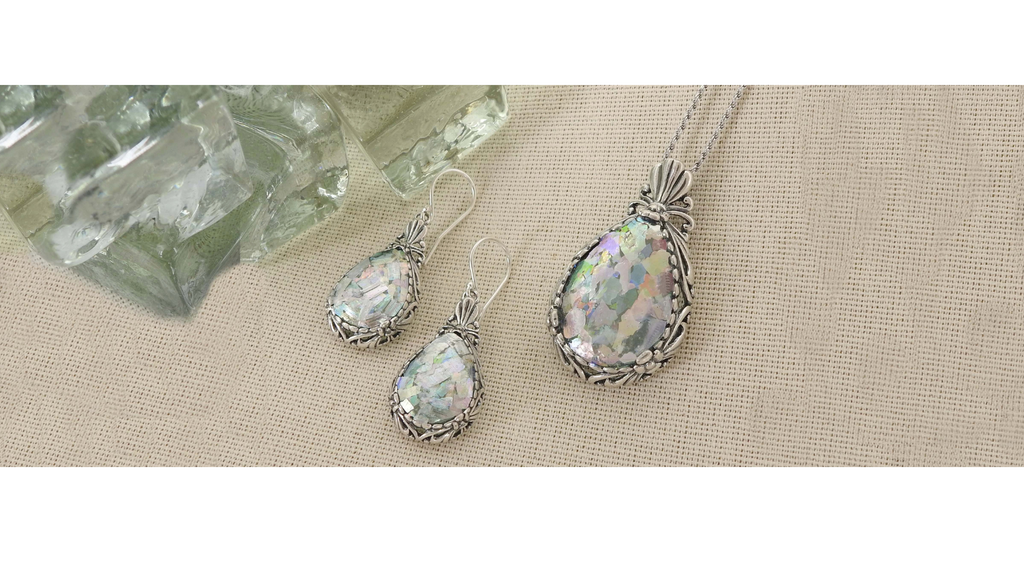 Roman Glass Jewelry - Pendants, Earrings, Bracelets, Necklaces