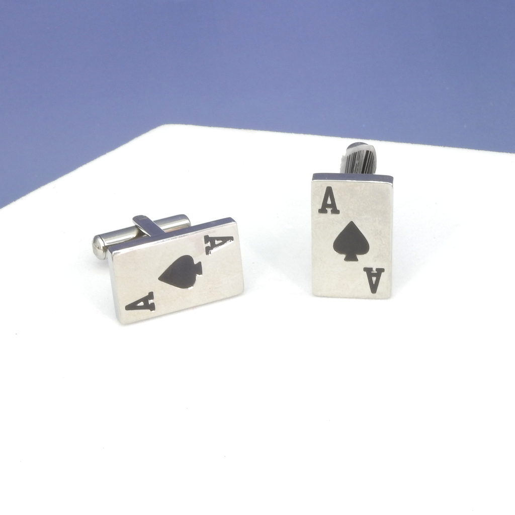 Ace of Spades Cufflinks