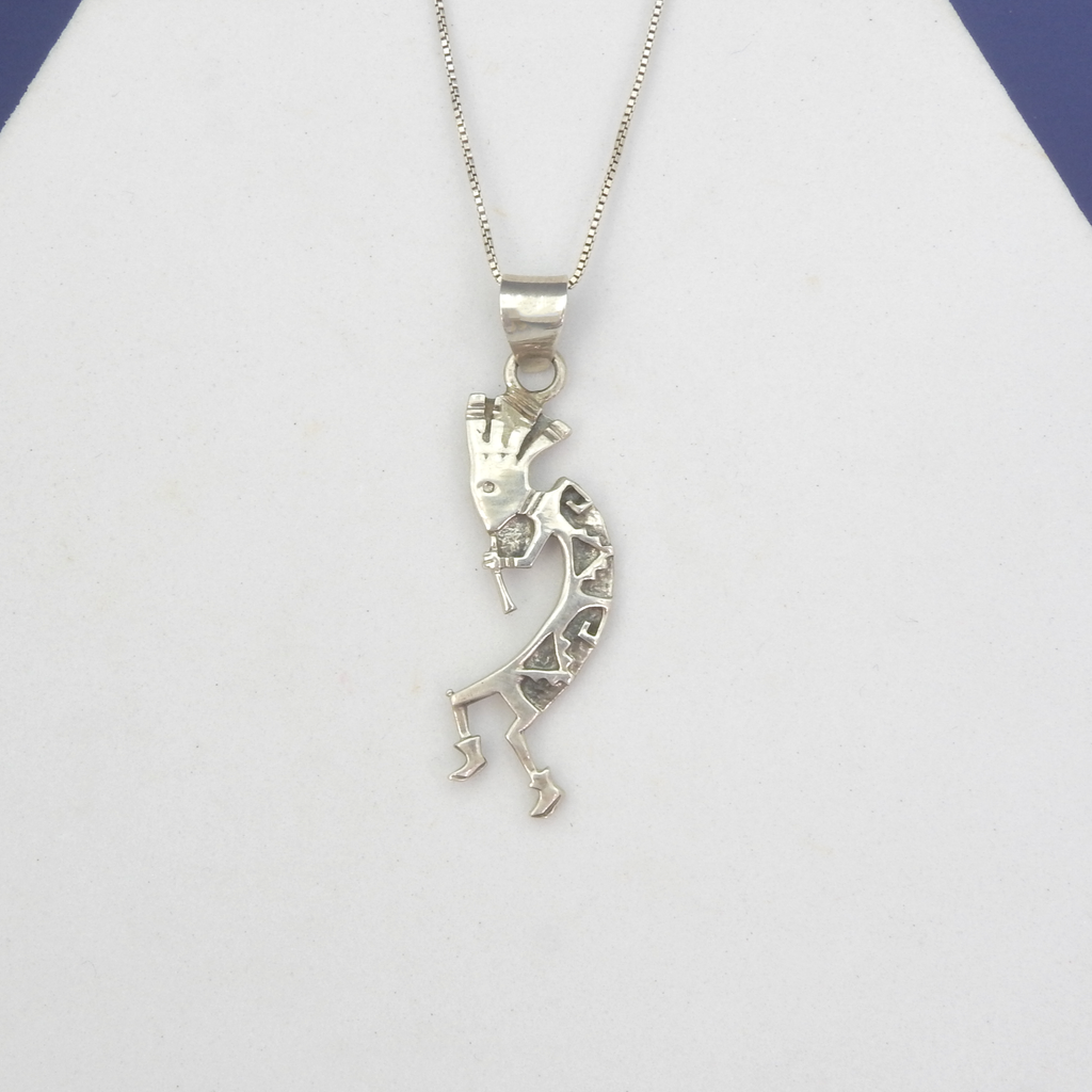 Sterling Silver Kokopelli Pendant