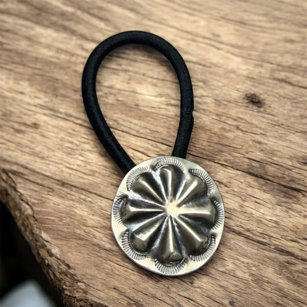 Sterling Silver Native American Hair Tie – Iriniri Designs display picture 3
