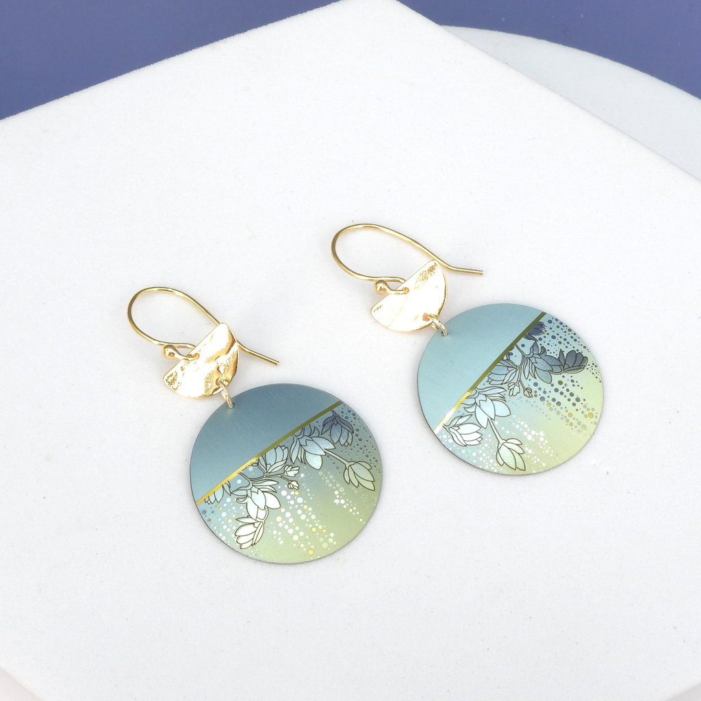 Elegant Metal Dangle Earrings