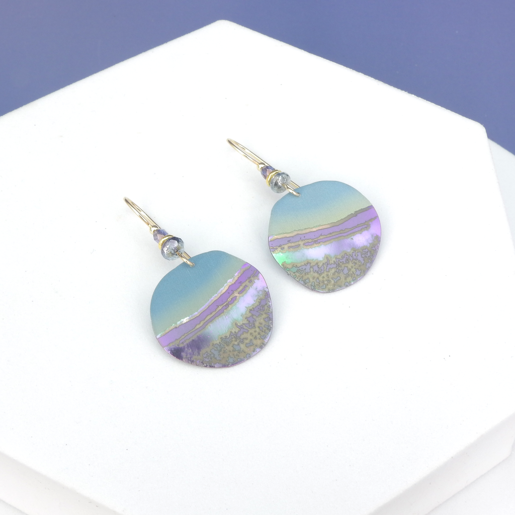 Calming Metal Earrings