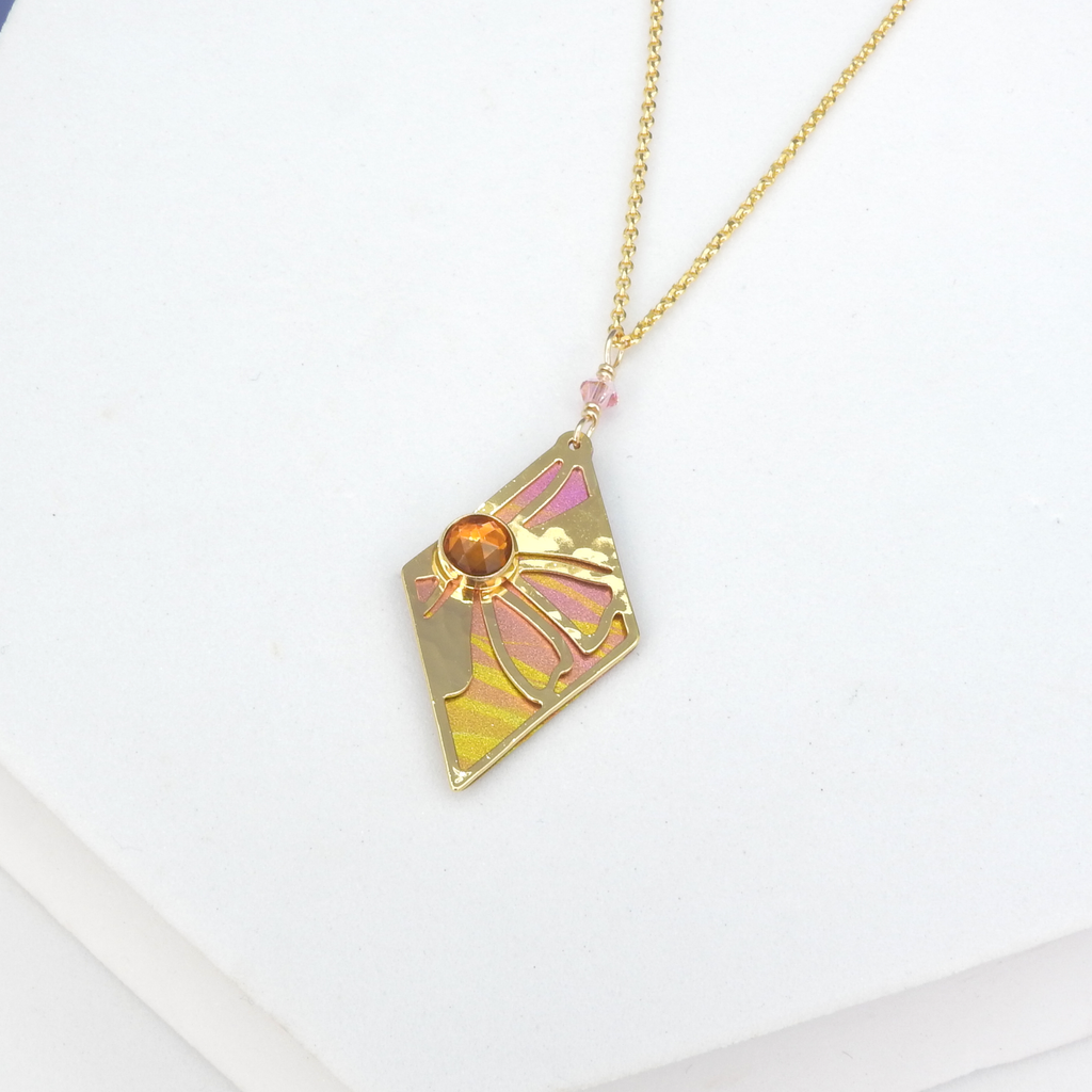 Golden Sunset Necklace
