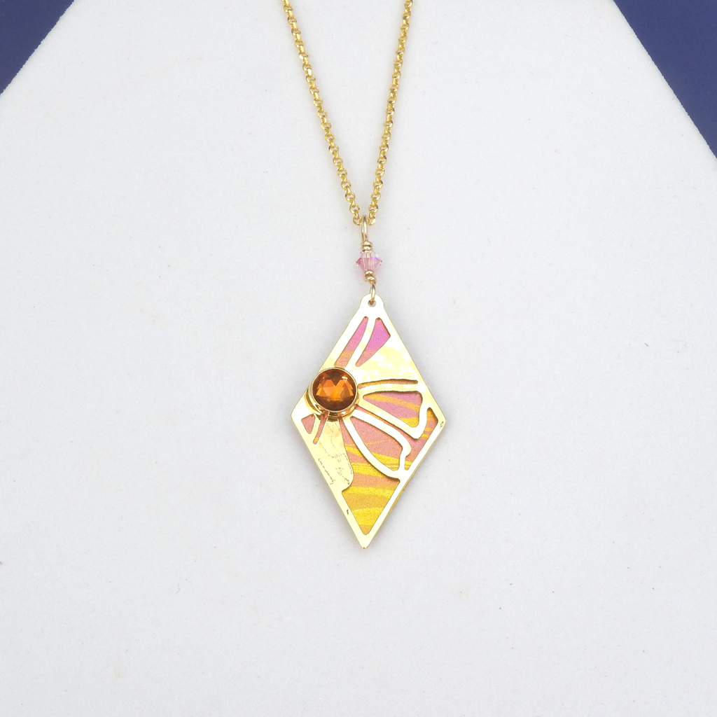 Golden Sunset Necklace