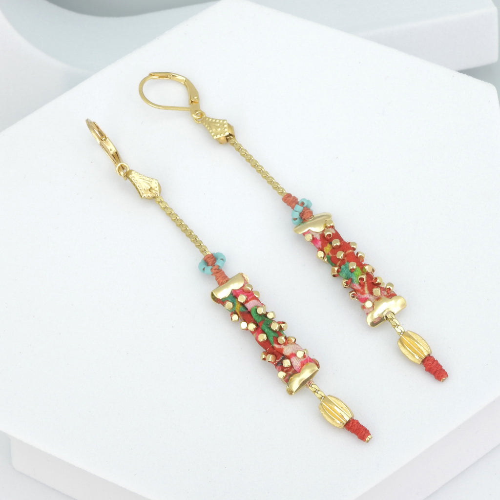 Ayala Bar Queen of Sheba Long Dangle Earrings