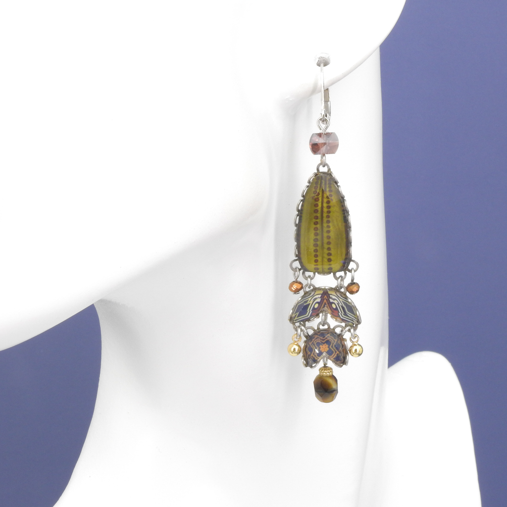 Ayala Bar Golden Dunes Long Earrings