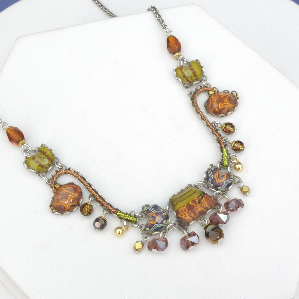 Ayala Bar Golden Dunes Statement Necklace