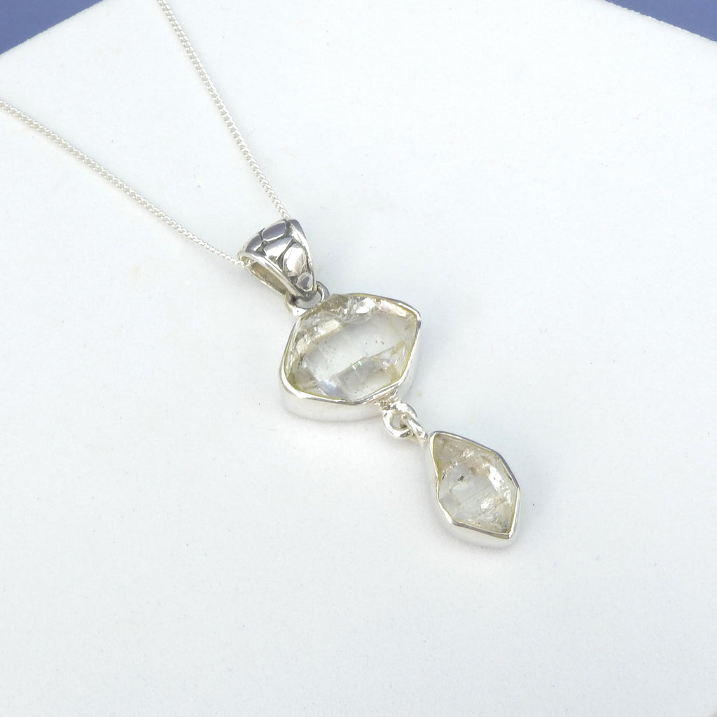 Sterling Silver Herkimer Diamond Pendant