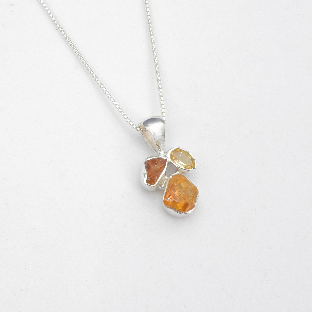 Sterling Silver Citrine Pendant