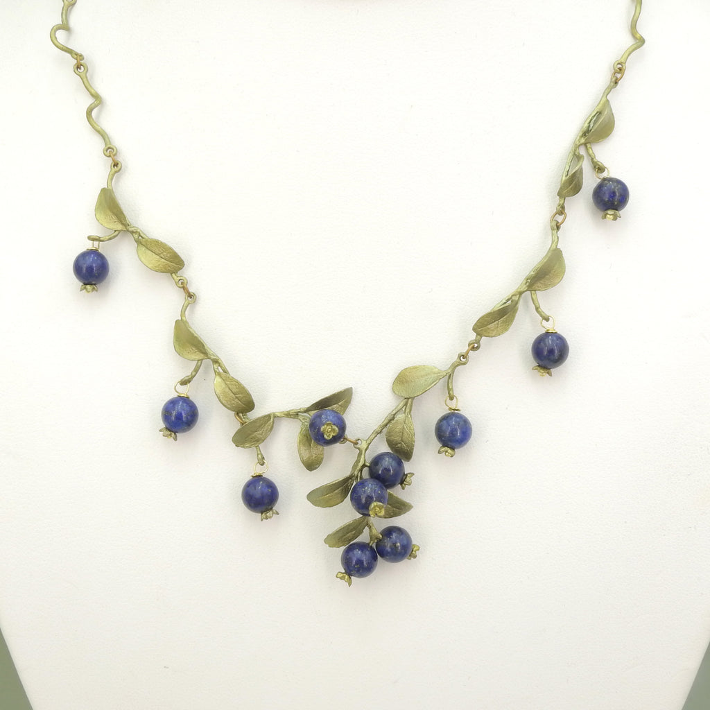 Michael Michaud Blueberry Statement Necklace