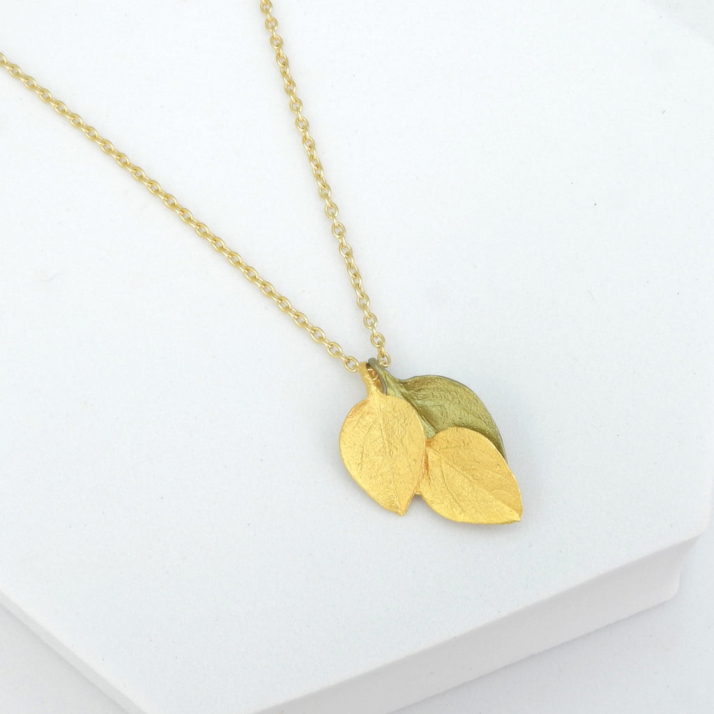 Michael Michaud Cast Bronze Basil Necklace