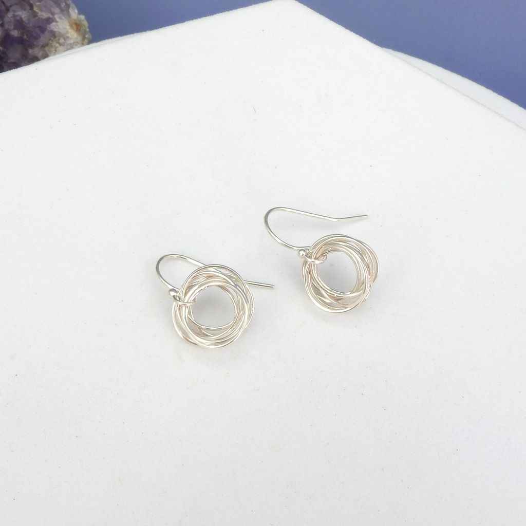 Sterling Silver Multi Hoop Earrings