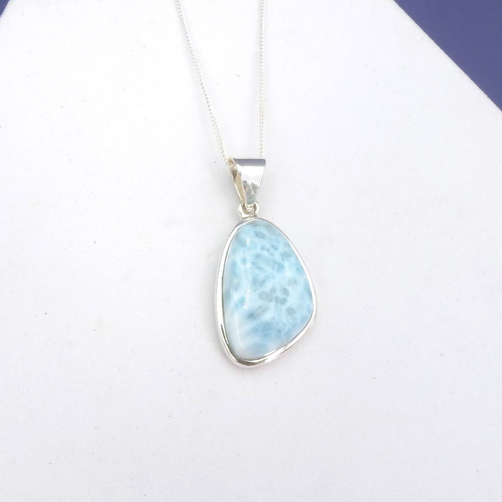 Sterling Silver Larimar Pendant