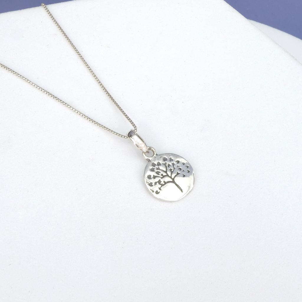 Sterling Silver Dainty Tree of Life Pendant