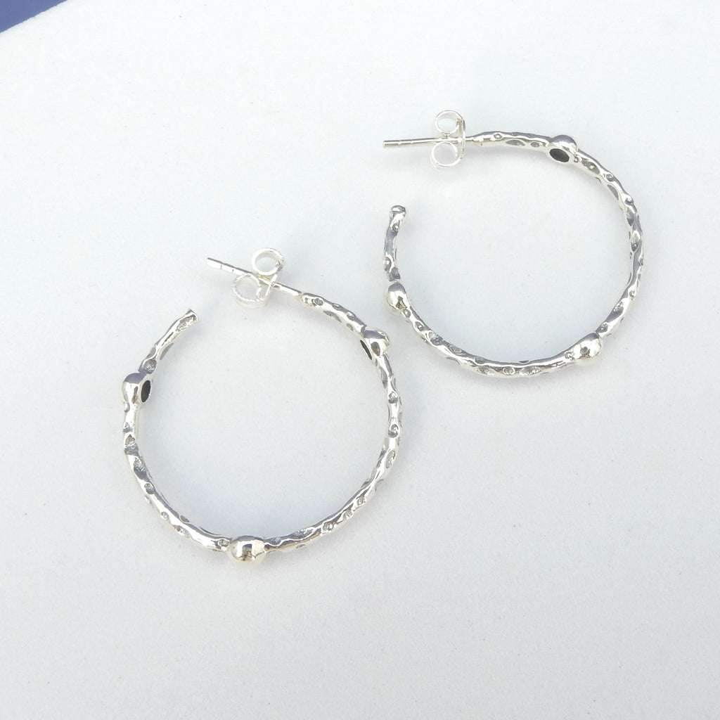 Sterling Silver Hoop Earrings