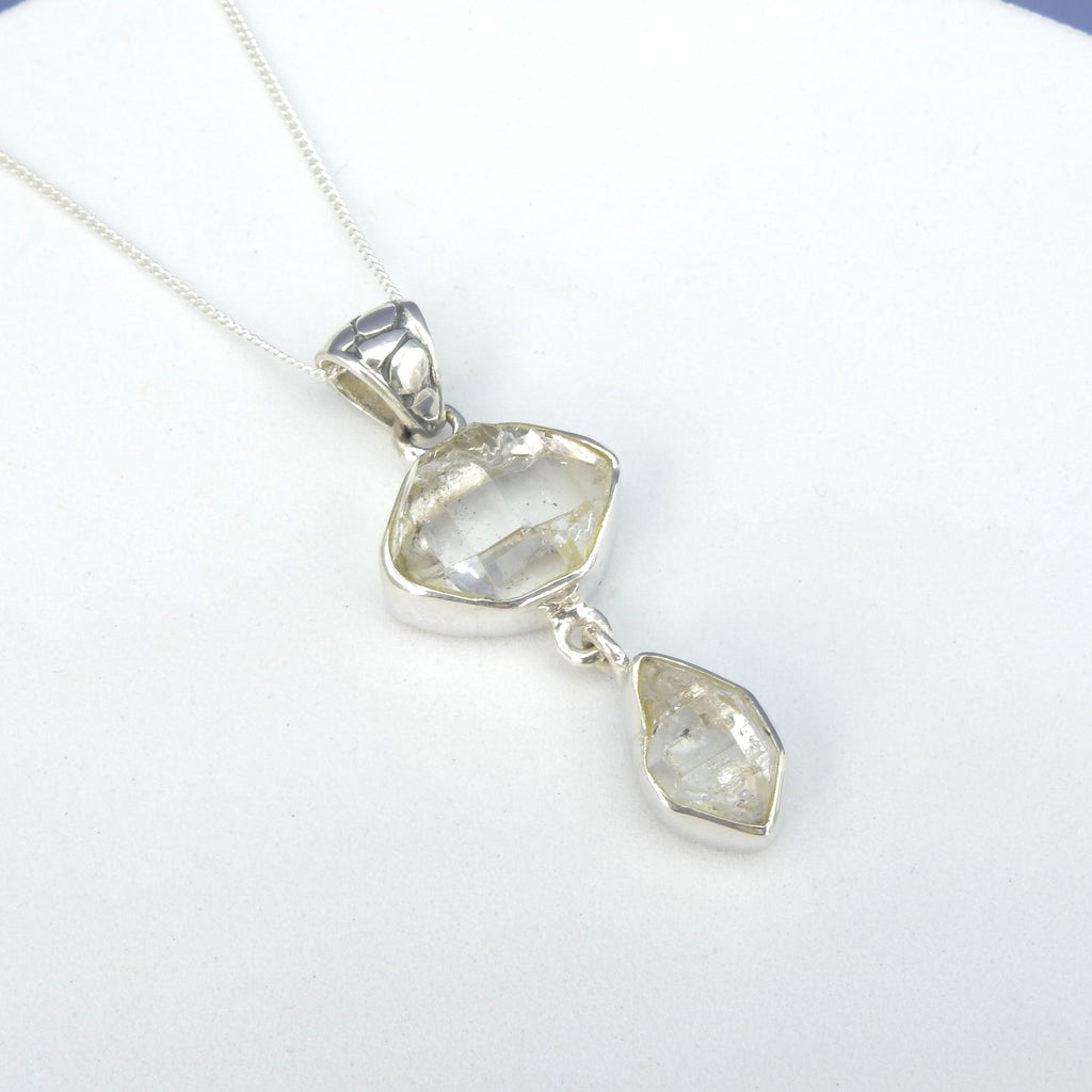 Sterling Silver Herkimer Diamond Pendant