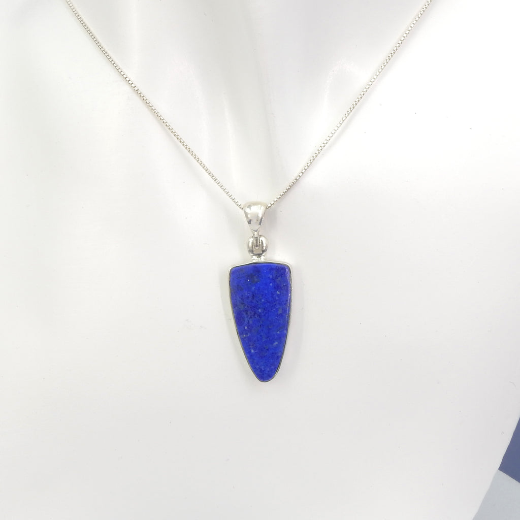 Sterling Silver Lapis Pendant