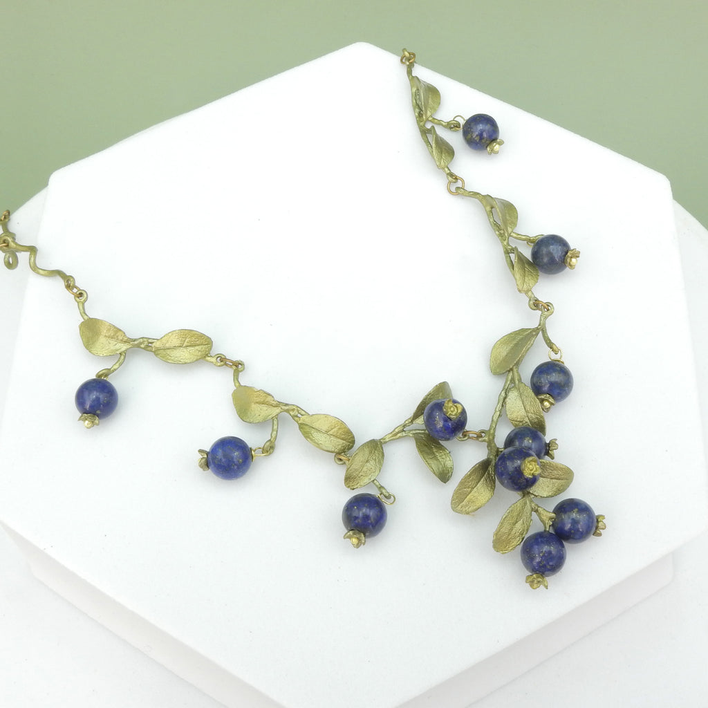 Michael Michaud Blueberry Statement Necklace