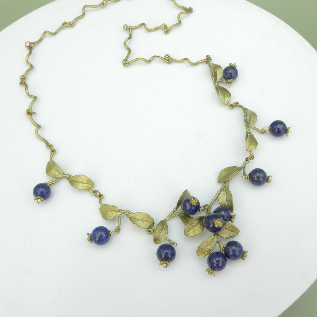 Michael Michaud Blueberry Statement Necklace