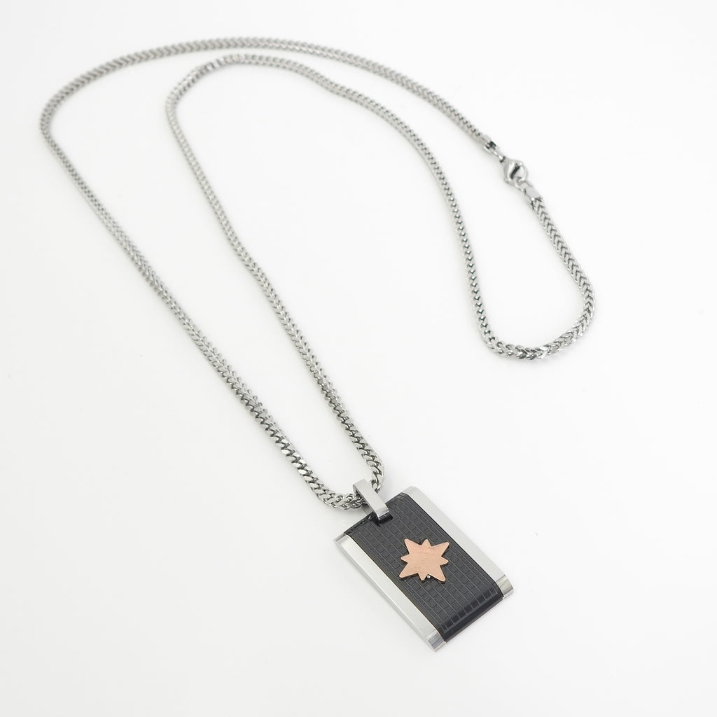 Stainless Steel Northern Star Pendant