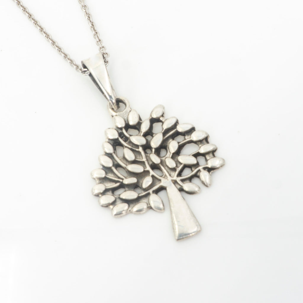 S/S Tree of Life Pendant