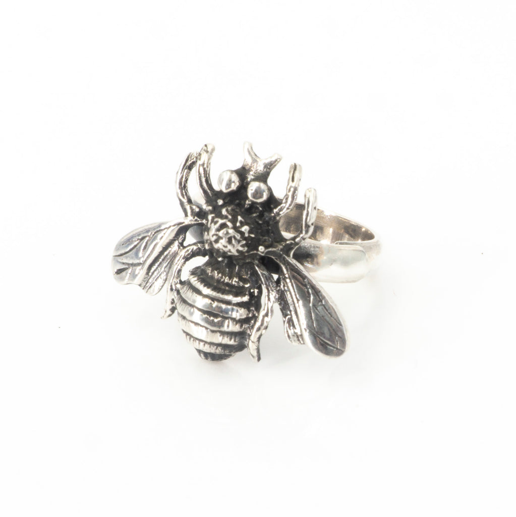 S/S Bee Ring Adjustable