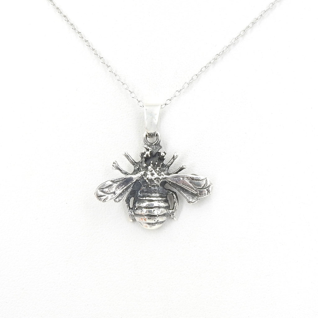 Sterling Silver Bee Pendant