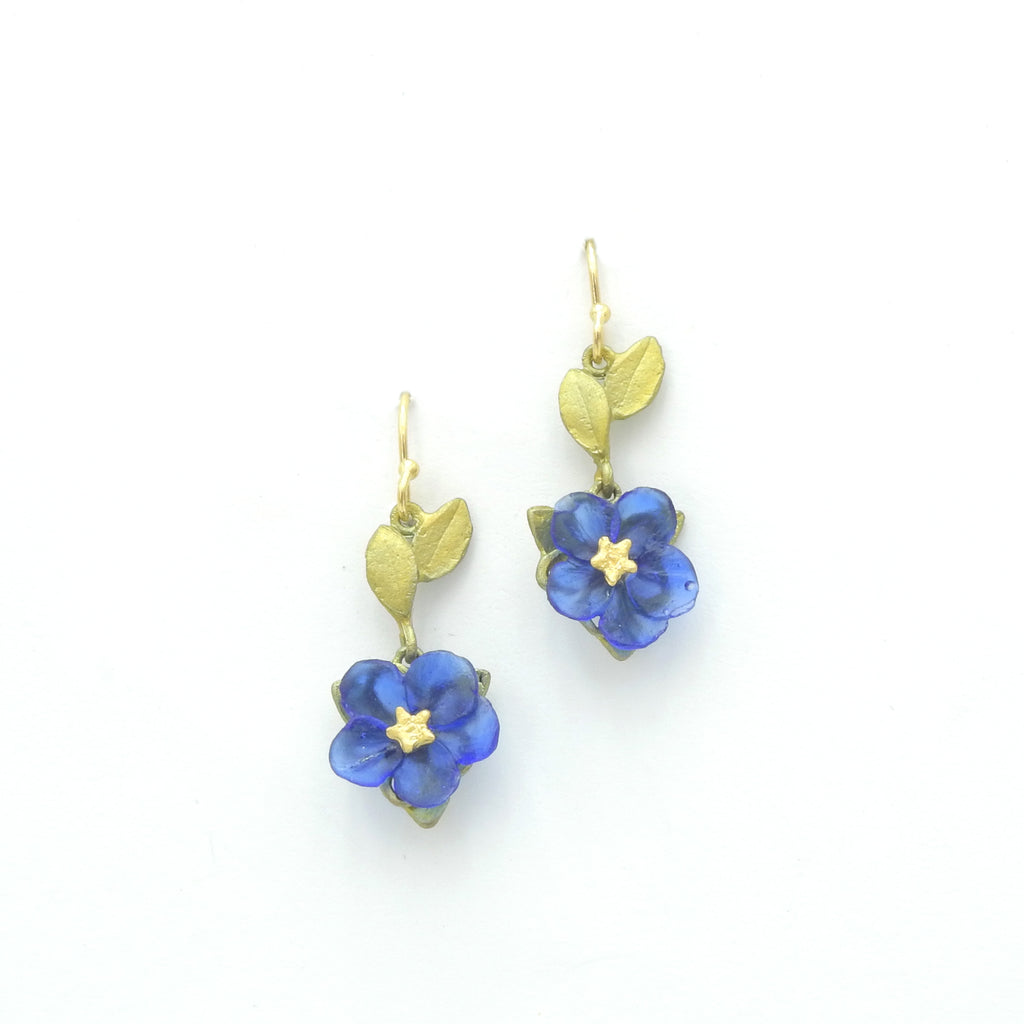 Michael Michaud Blue Violet Earrings