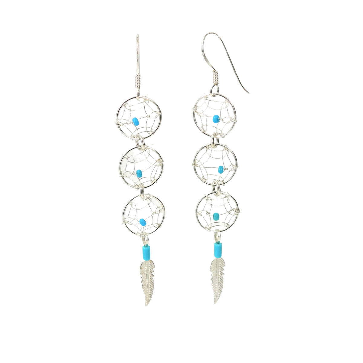 Turquoise Dreamcatcher Earrings | Dream catcher, Dream catcher earrings,  Turquoise