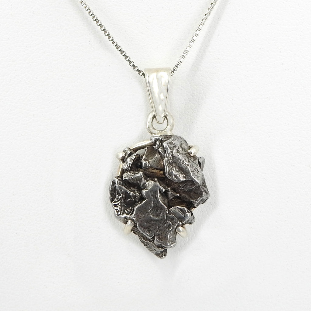 Sterling Silver Meteorite Pendant