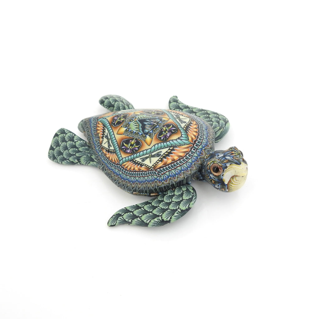 Millefiore Jon Anderson Sea Turtle Sculpture