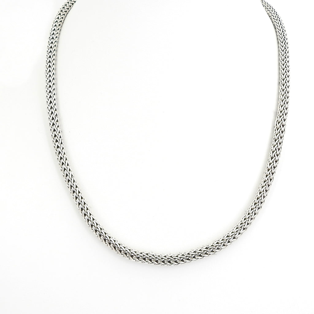 Sterling Silver 20" Heavy Rope Chain Necklace