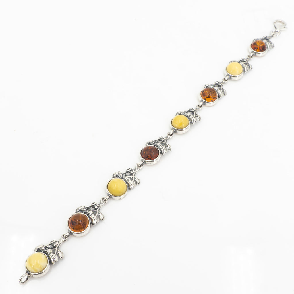 S/S Mixed Amber Bracelet