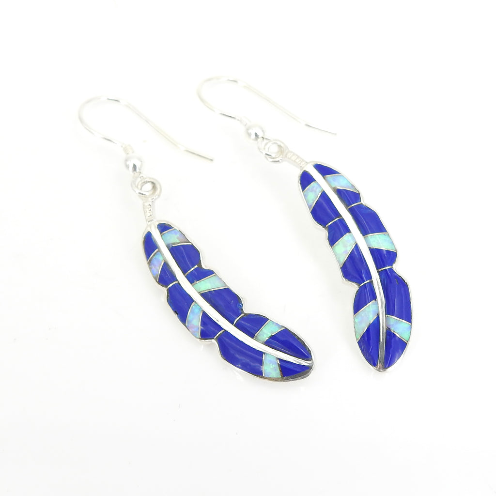 S/S Feather Inlay Earring
