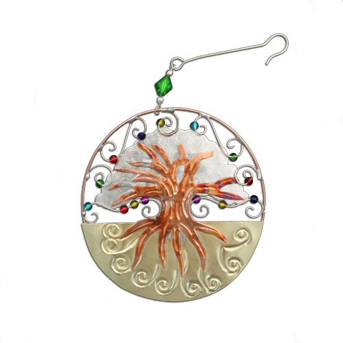 Tree of Life Decorative Metal Ornament