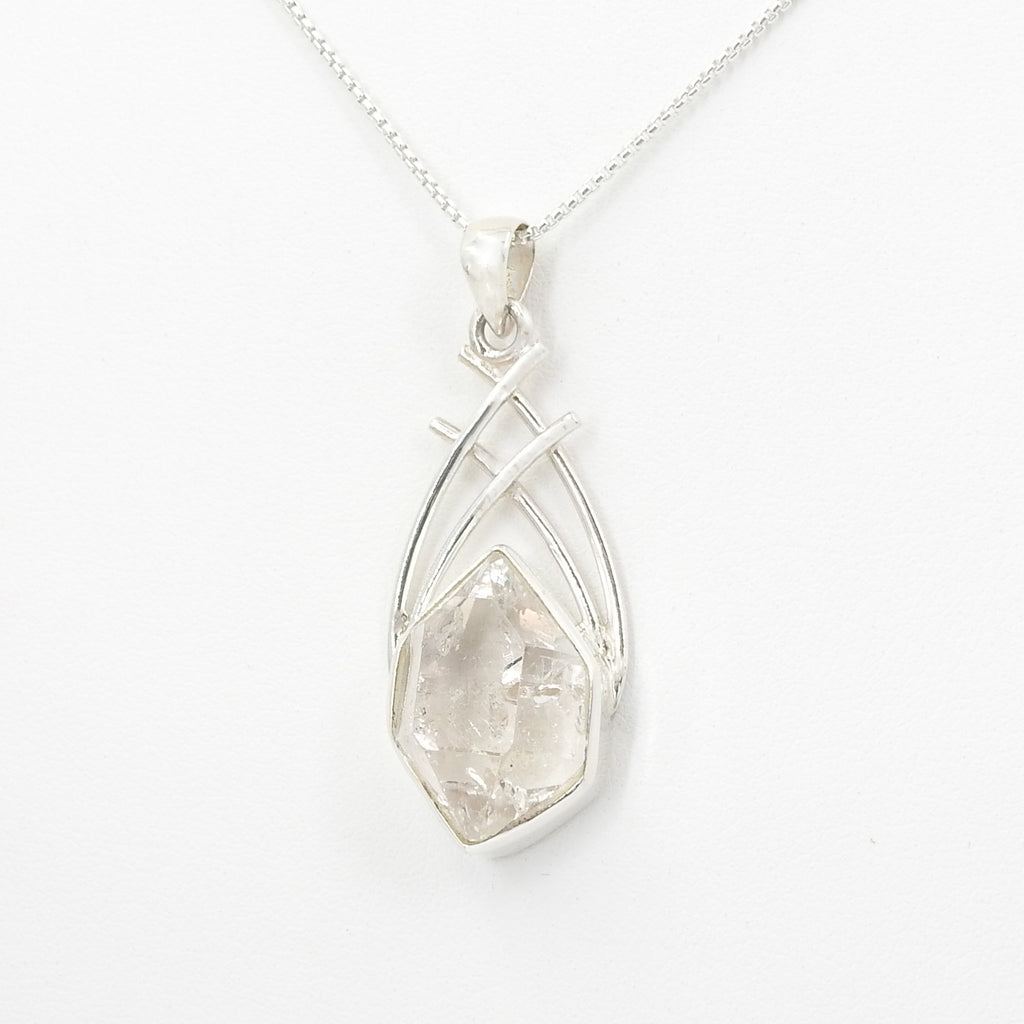Sterling Silver Herkimer Diamond Pendant