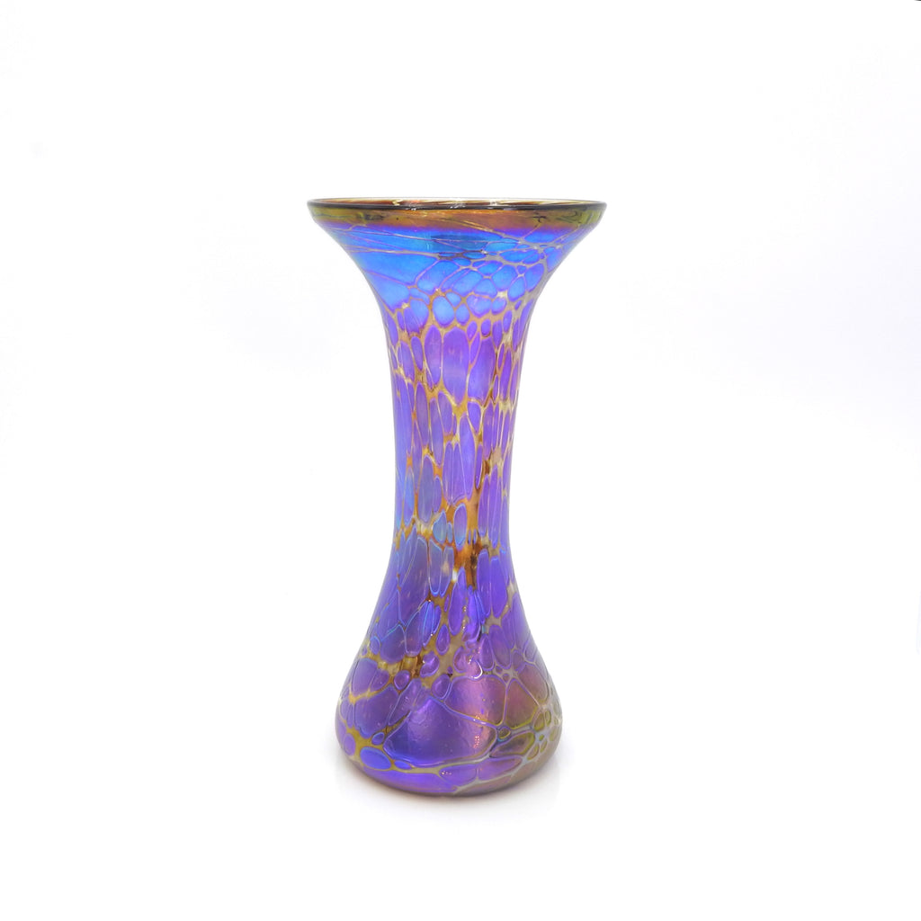 Handblown Glass Trumpet Bud Vase
