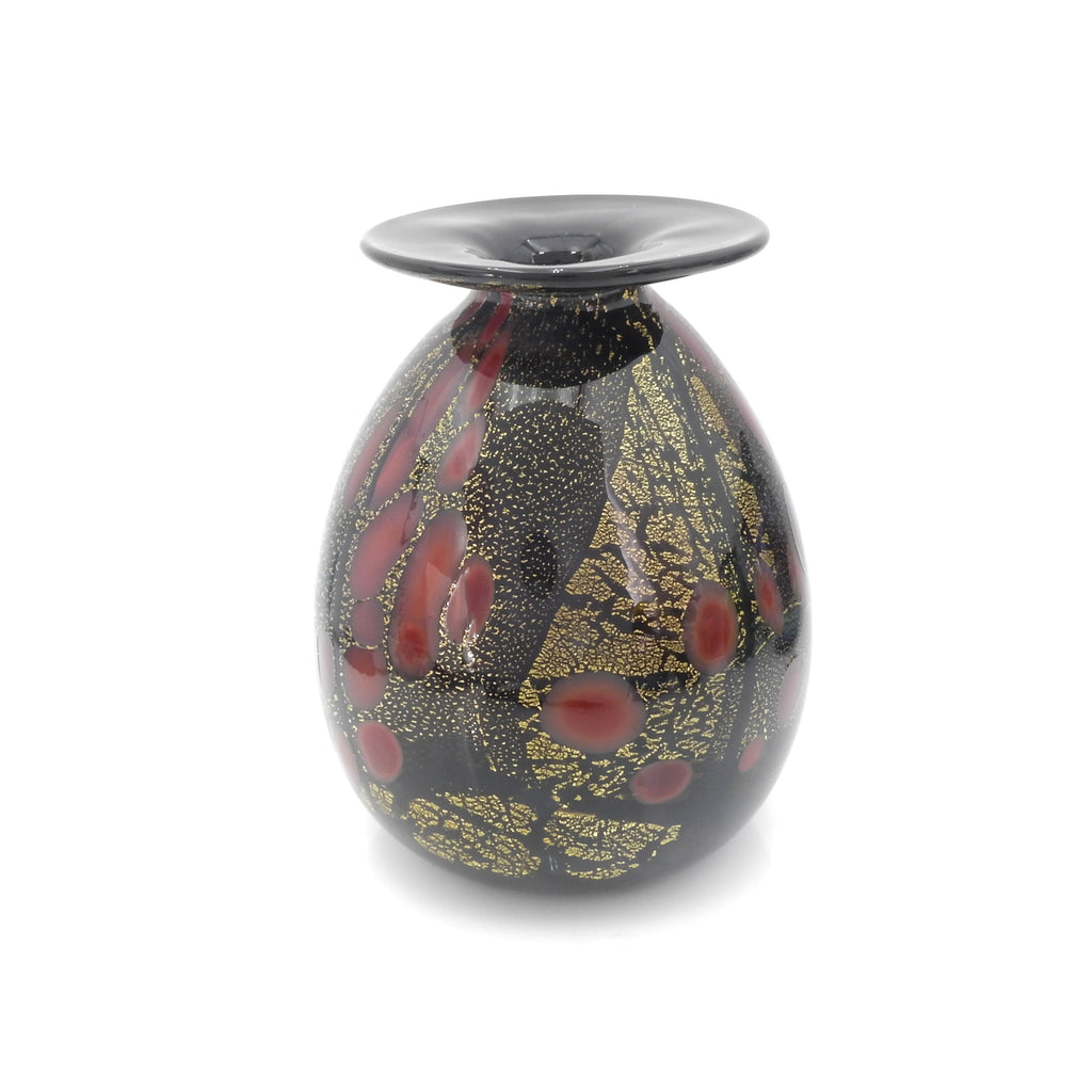 Small Black & Gold Vase
