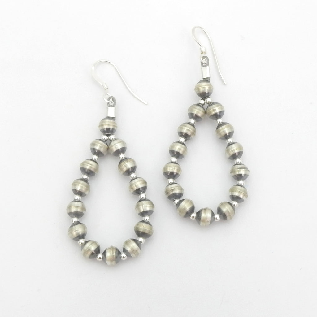 Sterling Silver Desert Pearl Dangle Earrings