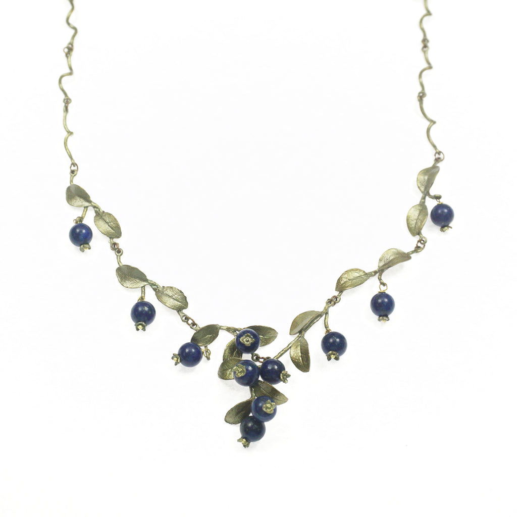 Bronze Blueberry Necklace