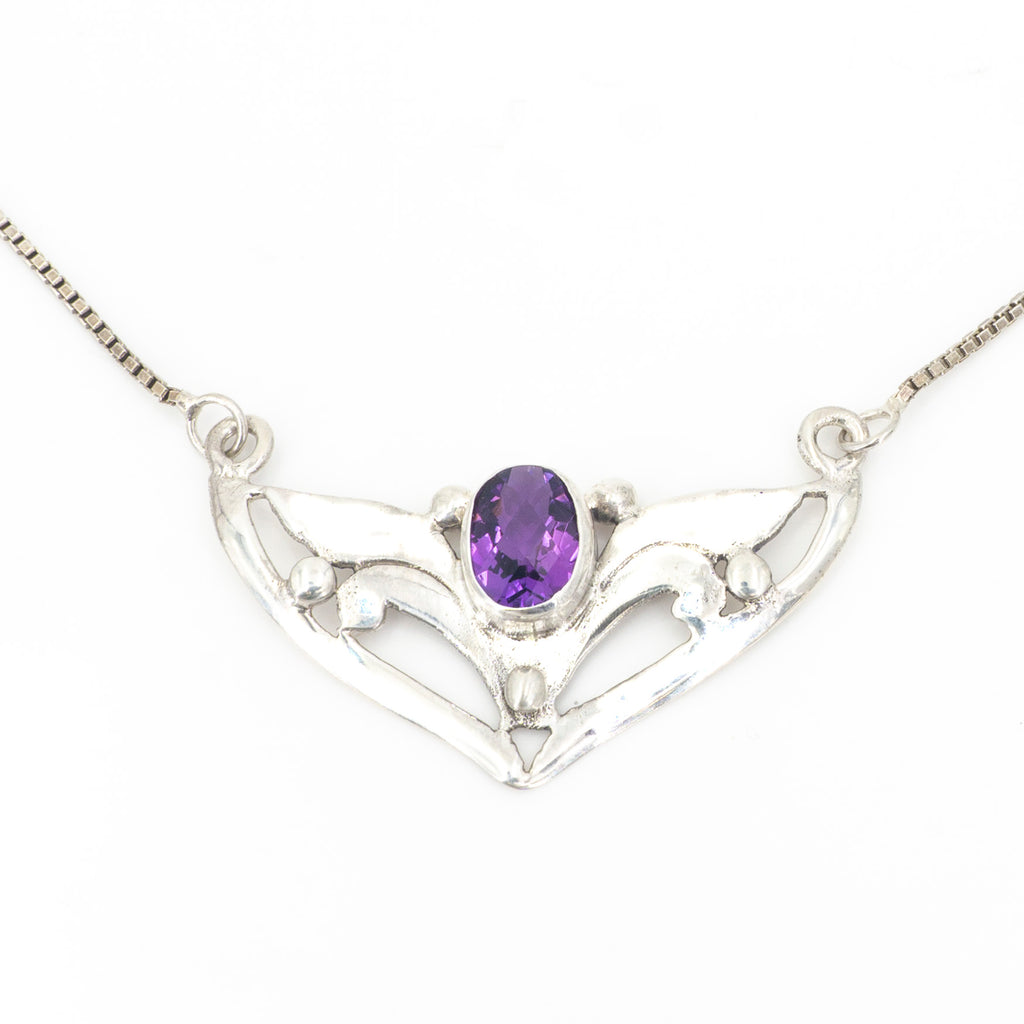 S/S Amethyst Necklace