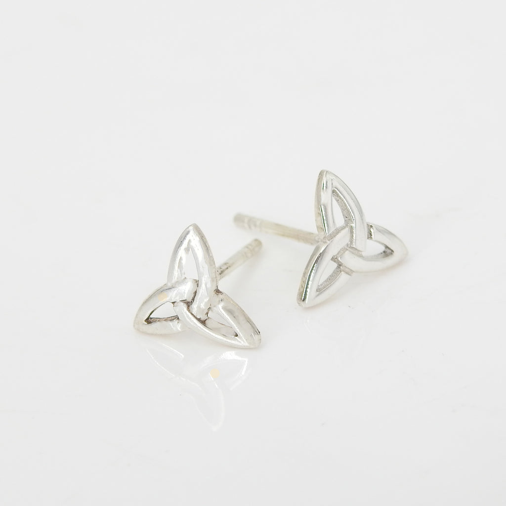Sterling Silver Celtic Knot Stud Earrings