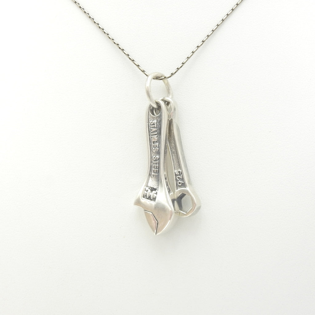 Sterling Silver Tools Pendant