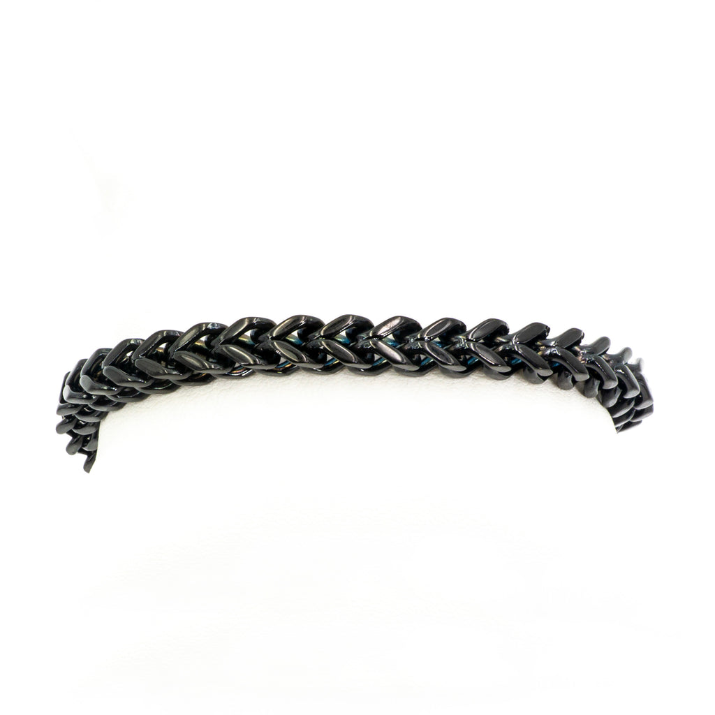 6MM Black Stainless Steel Bracelet