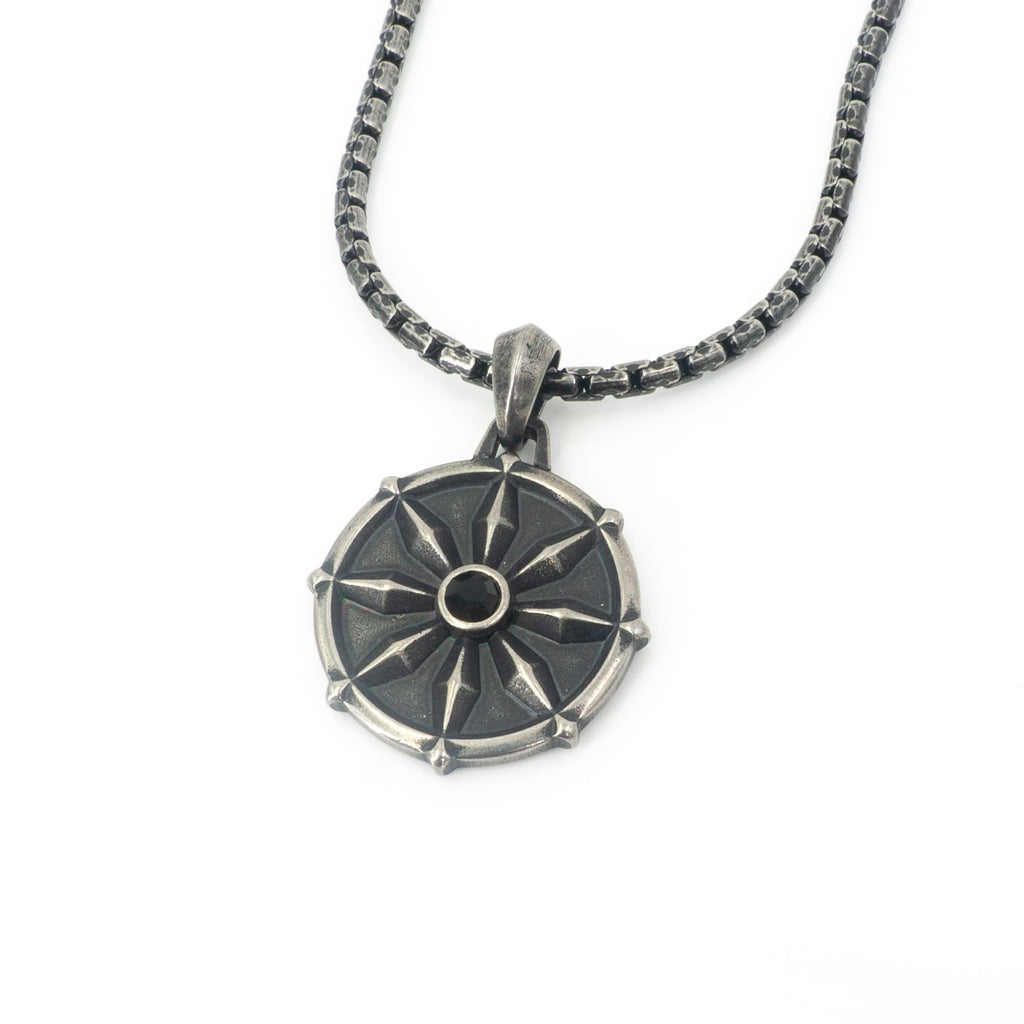 Compass Stainless Steel Pendant