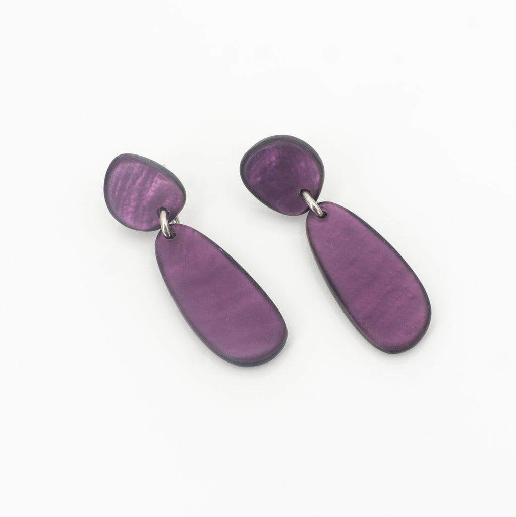 Bright Violet Earring