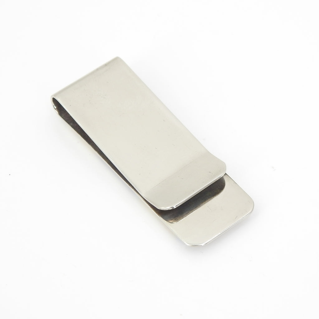 Sterling Silver Inlay Money Clip