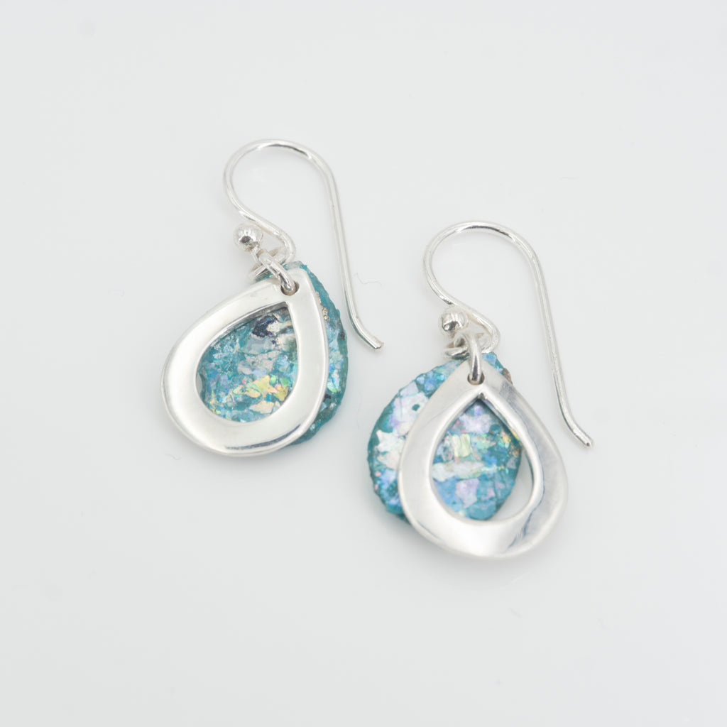 S/S Roman Glass Earrings