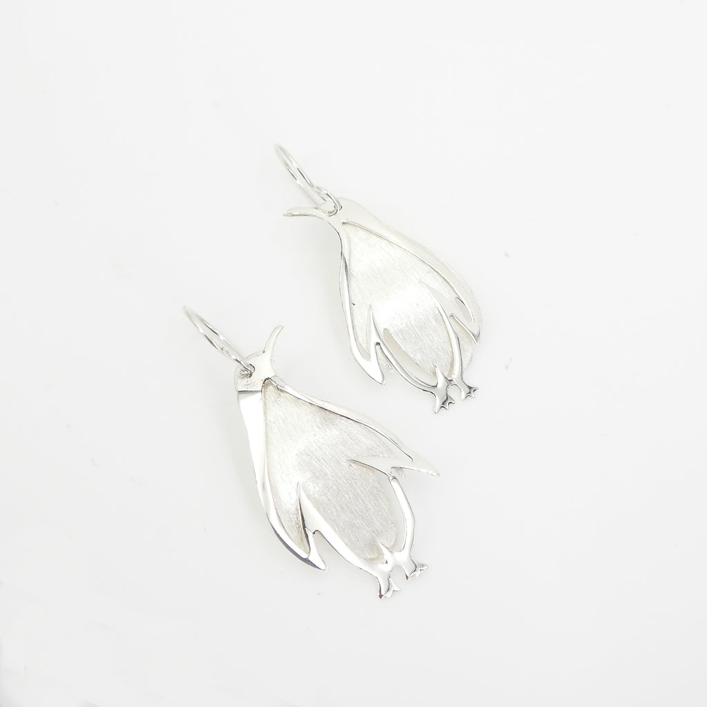 Sterling Silver Penguin Earrings